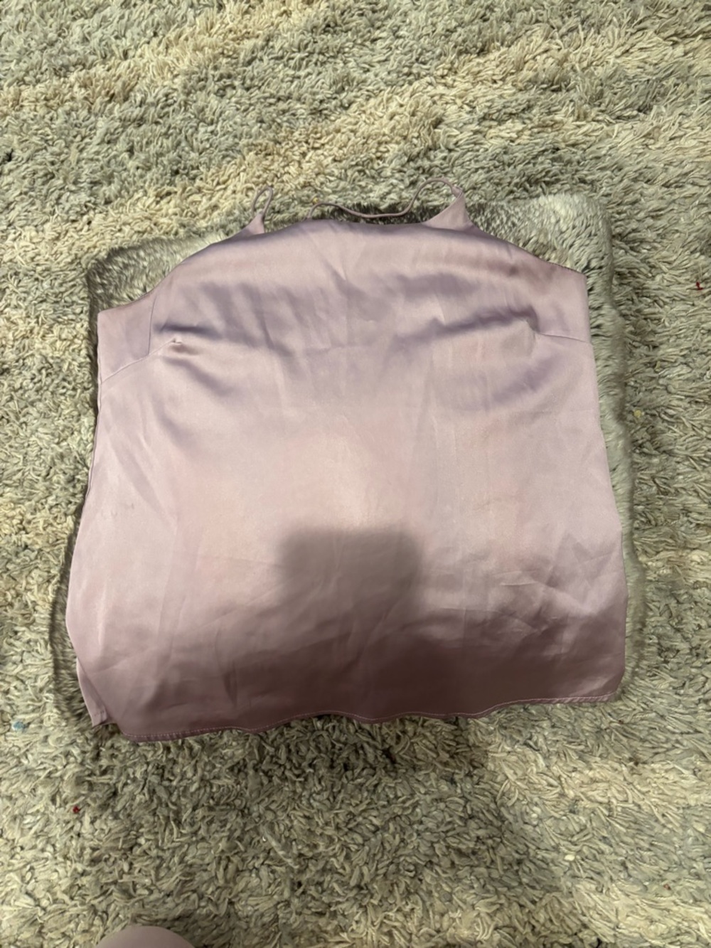 Satin Lilac Camisole Top